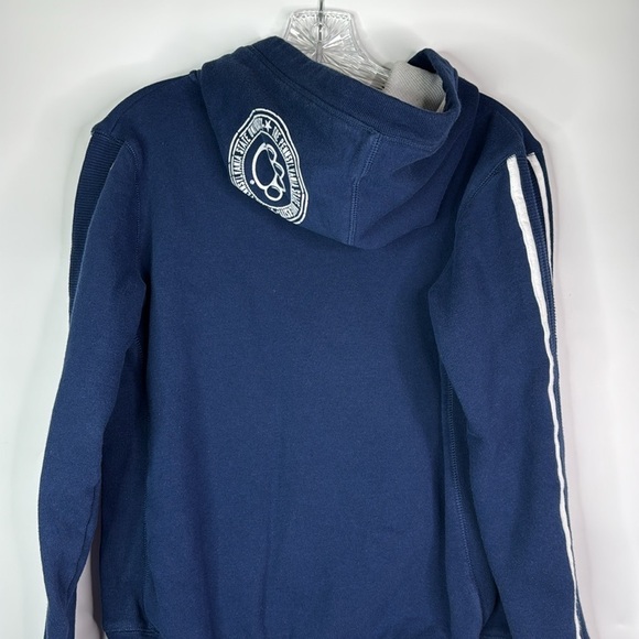 College Classics Penn State Navy Hooded Full Zip Sweatshirt Medium - Picture 5 of 8